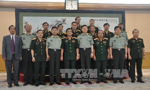 กระชับความร่วมมือระหว่างกองทัพเวียดนามกับจีน